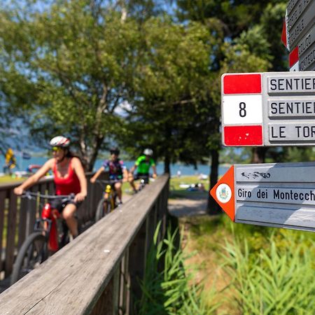 I Laghee Casette Breva E Tivano -Garden-Parking-Lake View - Bike Friendly Holiday House Colico Exteriör bild