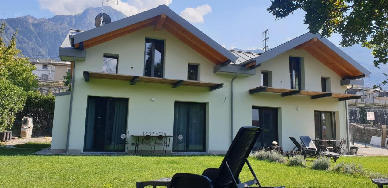 I Laghee Casette Breva E Tivano -Garden-Parking-Lake View - Bike Friendly Holiday House Colico Exteriör bild