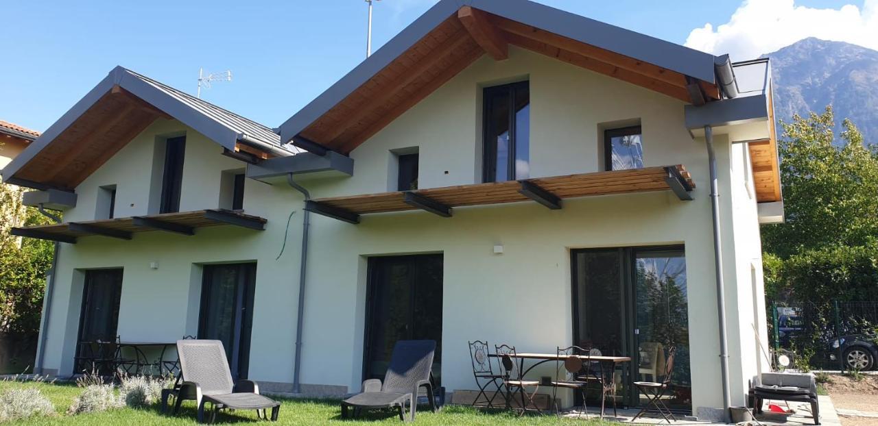 I Laghee Casette Breva E Tivano -Garden-Parking-Lake View - Bike Friendly Holiday House Colico Exteriör bild