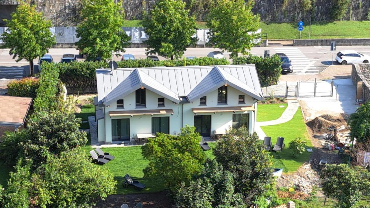 I Laghee Casette Breva E Tivano -Garden-Parking-Lake View - Bike Friendly Holiday House Colico Exteriör bild
